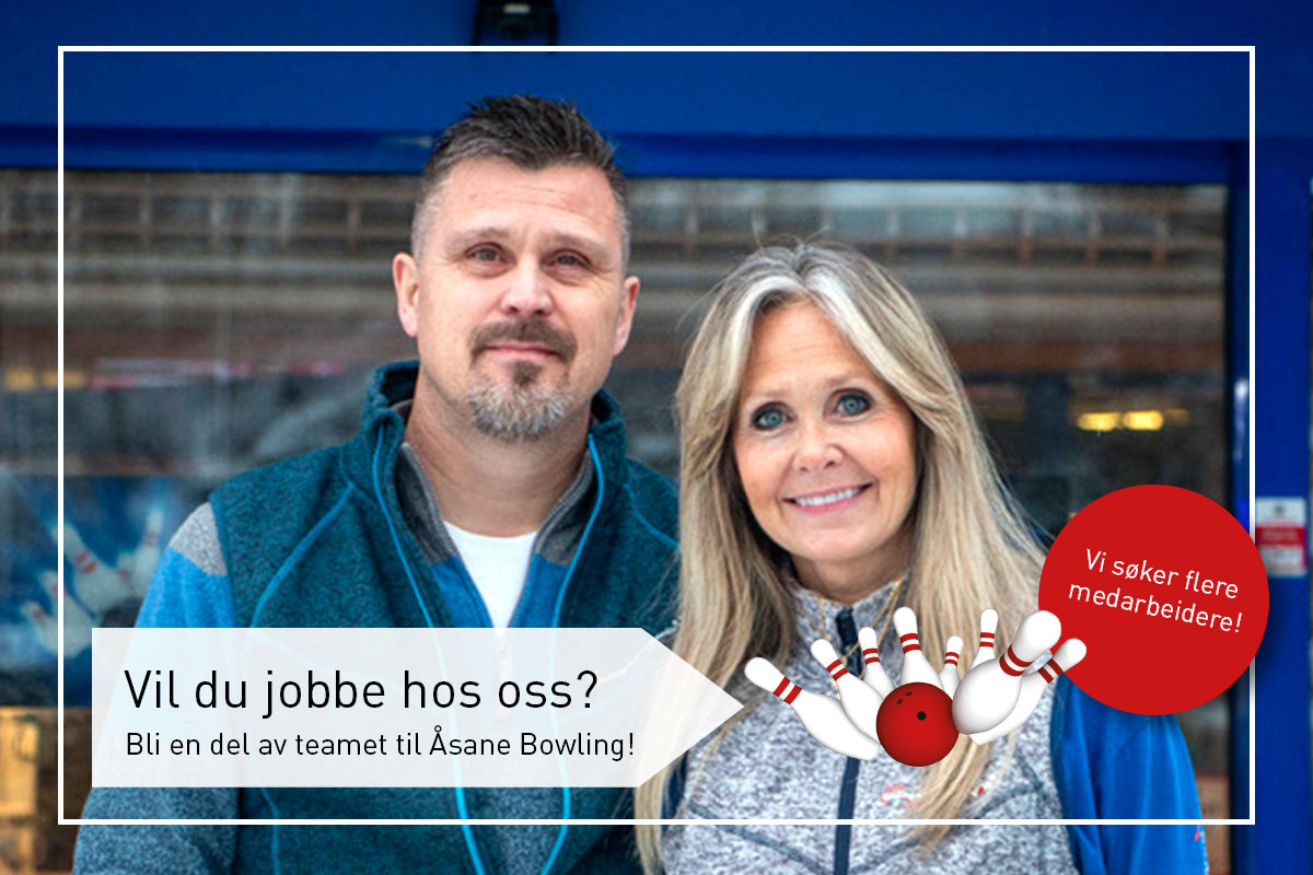 Lene og Jerker - Eiere av Åsane Bowling & Eventsenter AS
